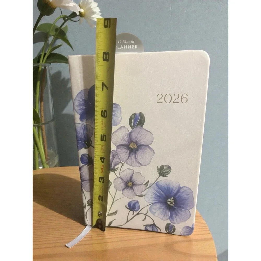 Eccolo 2026 Large Agenda Planner, 12 Month Jan- Dec Monthly & Weekly Planner